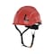 Defender Safety Safety Helmets, H2 Series, Acrylonitrile Butadiene Styrene (ABS), Ratchet, Type 2, Class E, Red H2-EH-04 - alternate 1